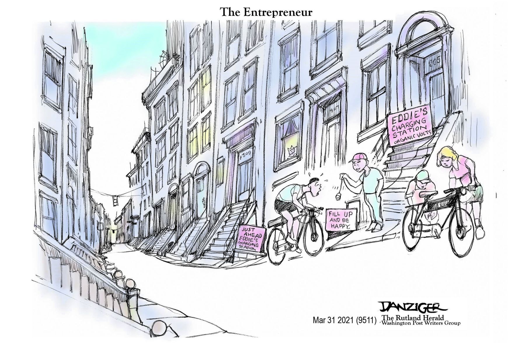 Jeff Danziger cartoon